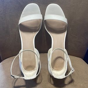 ASOS Hang Time Barely There Sandals, Size 10 (UK) White.